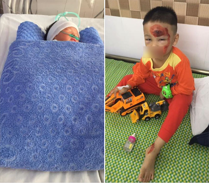 hai me con thuong vong