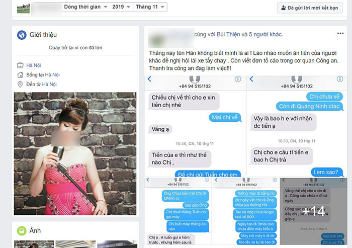 fb ca nhan trung ta cong an thai binh