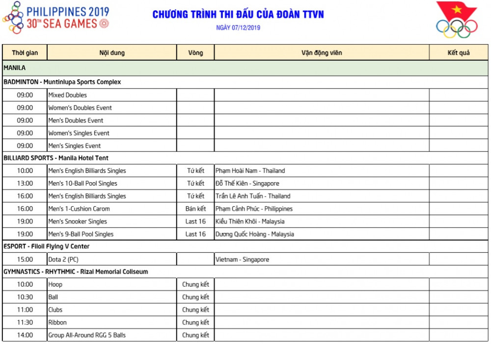 lich thi dau sea games 0712 (5) 5