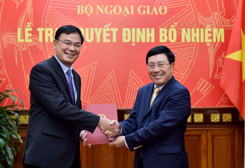 bo Ngoai giao PTT Pham Binh Minh 