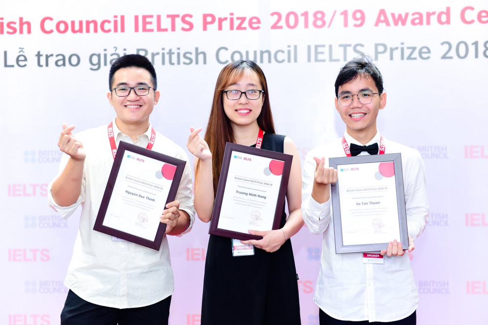 4. IELTS Prize winners