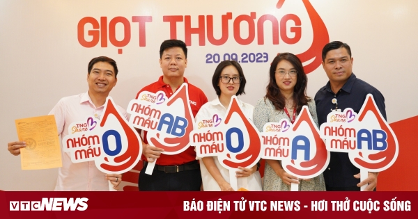 TNG Holdings Vietnam mang 'giọt thương' gửi vào ngân hàng máu