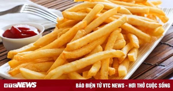 Tác hại của khoai tây chiên nếu ăn quá nhiều