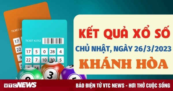 Xổ số Khánh Hòa 26/3/2023 - Kết quả XSKH hôm nay 26/3