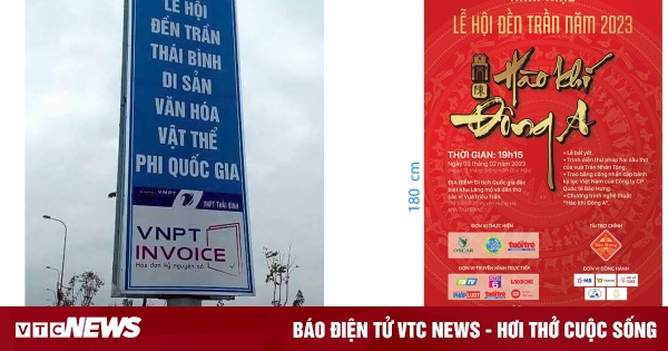 Sự thật về biển quảng cáo đền Trần Thái Bình 'phi quốc gia' gây xôn xao dư luận