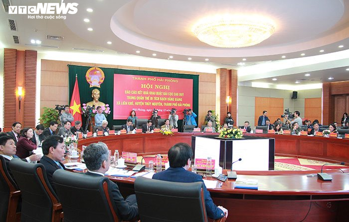 Phát lộ bãi cọc gần nghìn năm tuổi ở Hải Phòng: Đề xuất mở rộng diện tích khai quật - 1