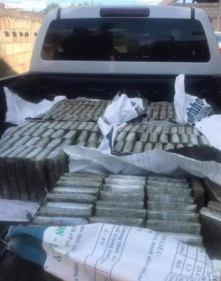 Bắt 2 tạ cần sa, 120 nghìn viên ma túy tổng hợp vận chuyển từ Lào - 1