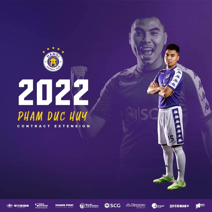 Đức Huy bỏ qua lời mời sang Thái Lan, tái ký hợp đồng với Hà Nội FC - 1