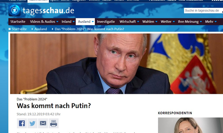 Chuyên gia: 3 kịch bản bảo tồn quyền lực của Putin sau năm 2024 - 1