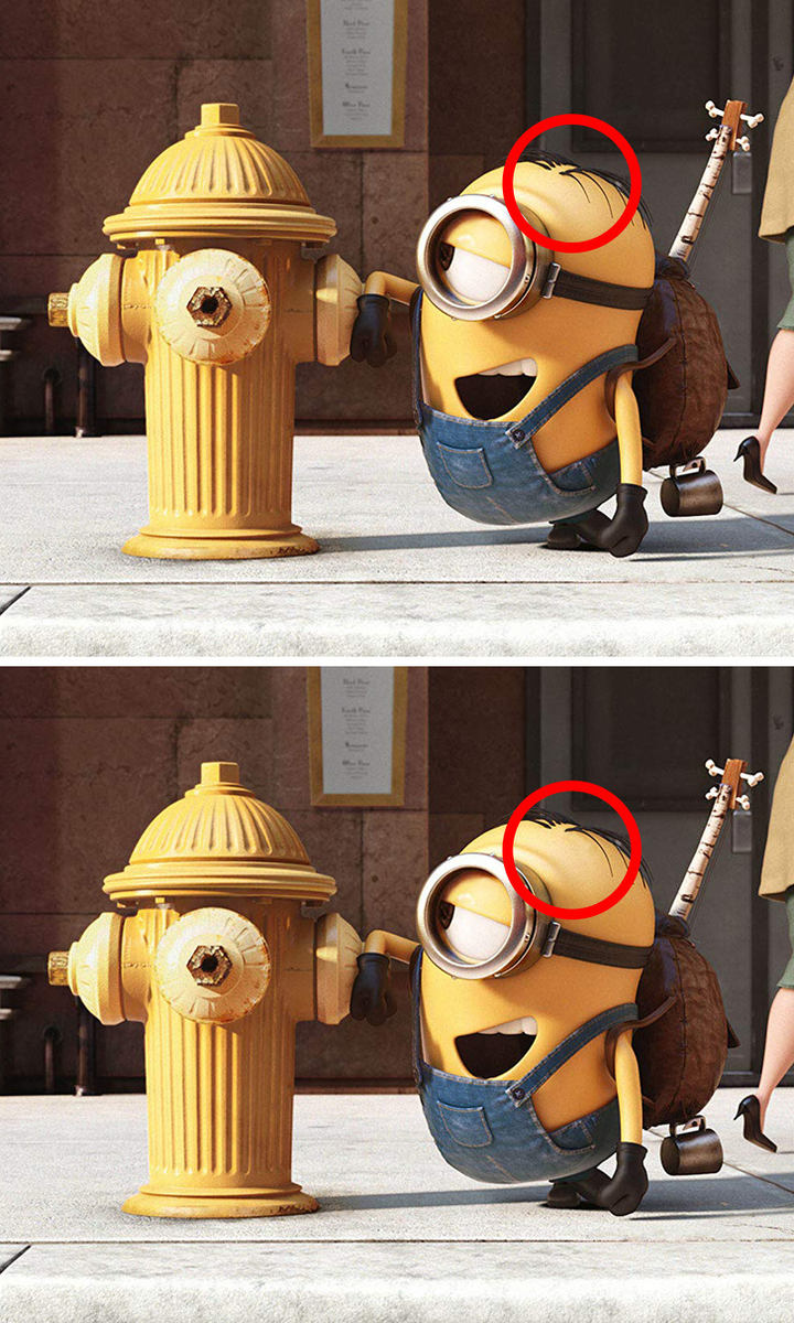 Đáp án 'câu đố tìm điểm khác biệt ở bức tranh' - 3