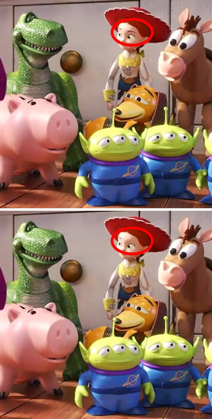 Đáp án 'câu đố tìm điểm khác biệt ở bức tranh' - 4