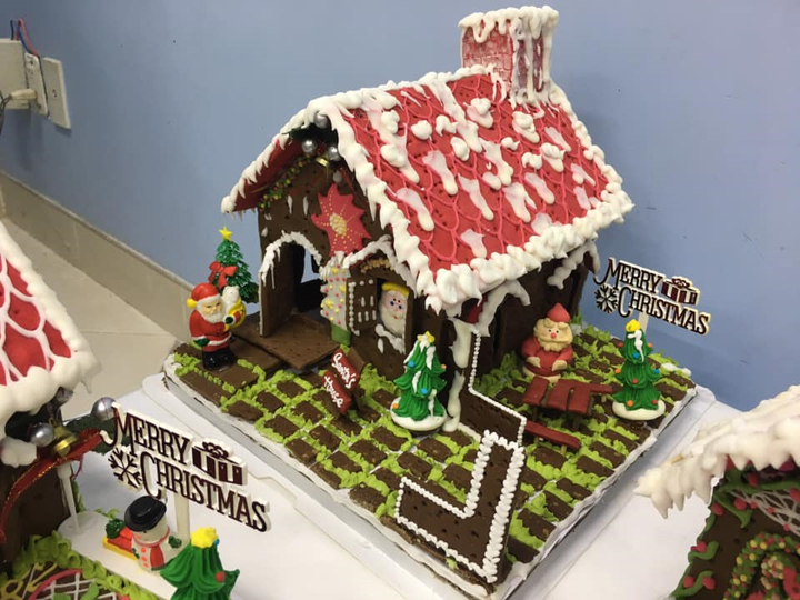 Mừng mùa lễ hội năm 2019: Lung linh những mẫu nhà bánh gừng Giáng sinh tuyệt đẹp - 7