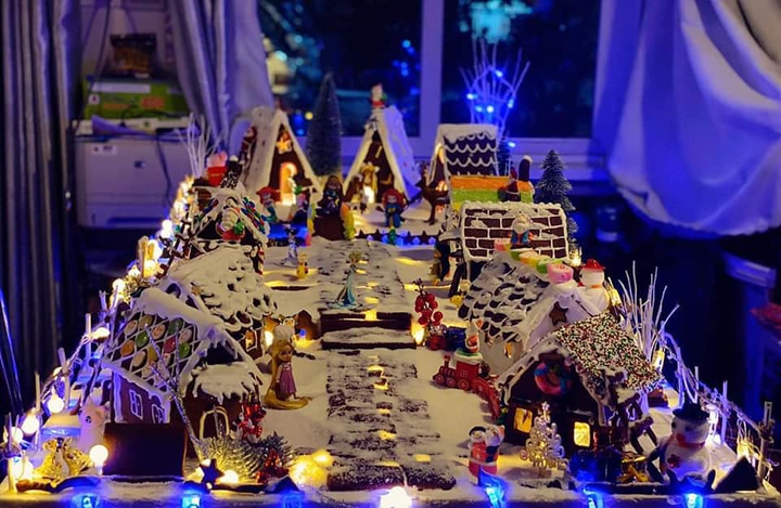 Mừng mùa lễ hội năm 2019: Lung linh những mẫu nhà bánh gừng Giáng sinh tuyệt đẹp - 3