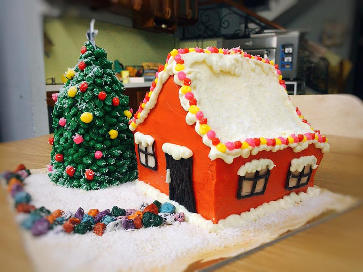 Mừng mùa lễ hội năm 2019: Lung linh những mẫu nhà bánh gừng Giáng sinh tuyệt đẹp - 6