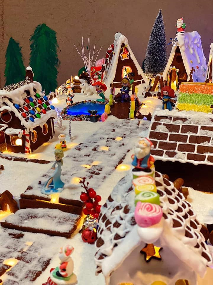 Mừng mùa lễ hội năm 2019: Lung linh những mẫu nhà bánh gừng Giáng sinh tuyệt đẹp - 4