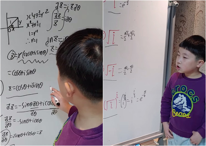 Cậu bé 6 tuổi giải Toán bậc đại học 'dễ như ăn kẹo' - 1
