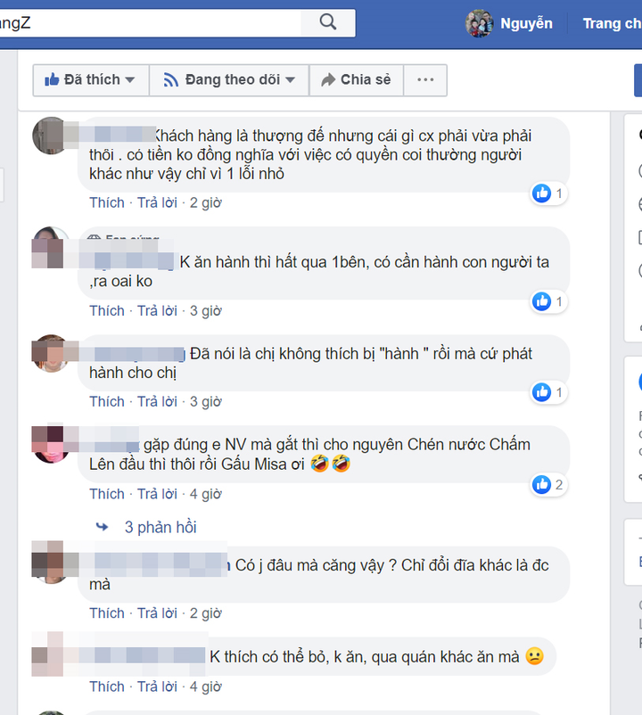 Nữ thực khách đòi đuổi việc nhân viên nhà hàng vì đĩa rau có hành - 2