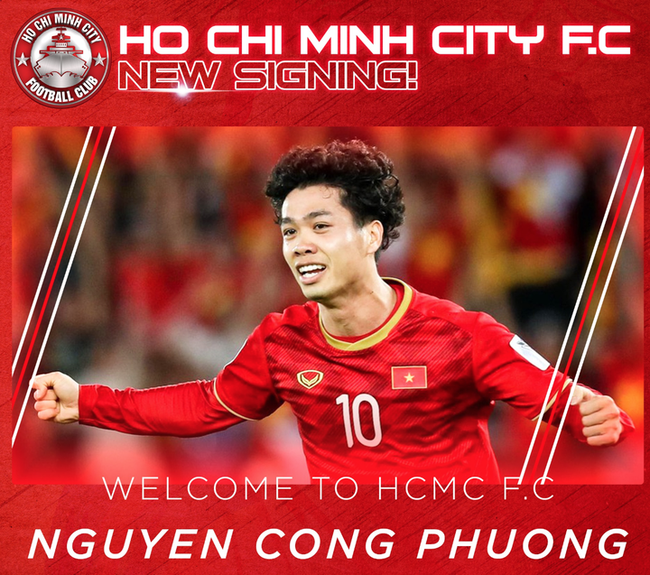 Công Phượng gia nhập CLB TPHCM, khoác số áo lạ lẫm - 1