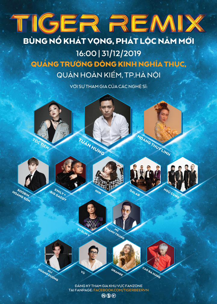 'Dậy sóng' với dàn sao cực đáng mong chờ của Tiger Remix 2020 - 5