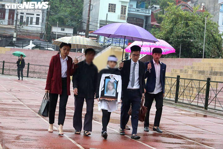 Chị gái nữ sinh giao gà bật khóc sau khi tòa tuyên án - 1