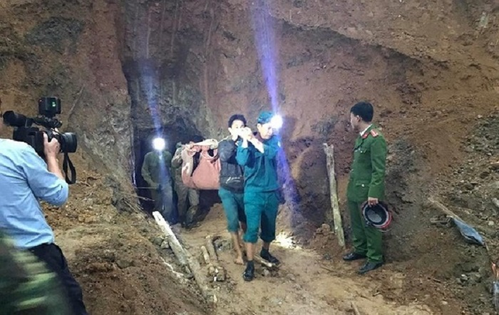 Người đàn ông chết khi khai thác quặng thiếc ở Nghệ An - 1