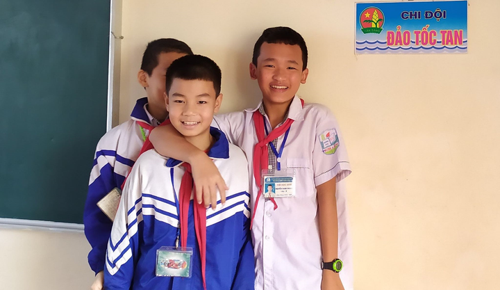 Ngôi trường ở Nghệ An có 16 lớp học mang tên các hòn đảo - 1