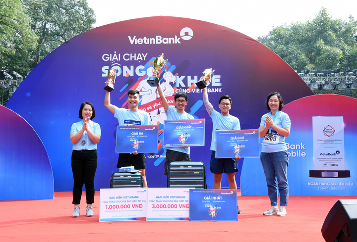Giải chạy 'Sống khỏe cùng VietinBank': Lan tỏa và sẻ chia yêu thương - 4
