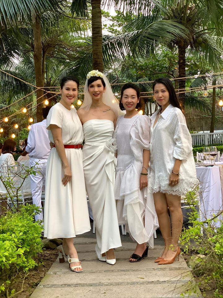 Thân Thúy Hà, Phạm Quỳnh Anh dự lễ cưới siêu mẫu Xuân Lan và chồng Việt kiều - 6