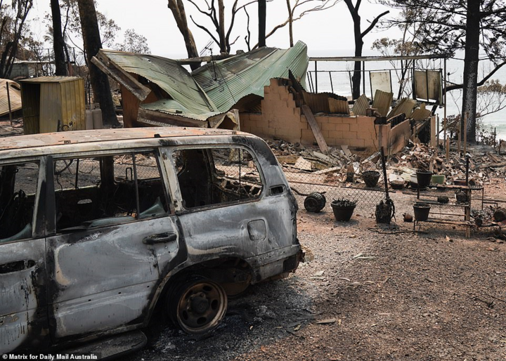 Australia hoang tàn sau thảm họa cháy rừng: Động vật bị thiêu sống, ô tô cháy trơ khung - 1