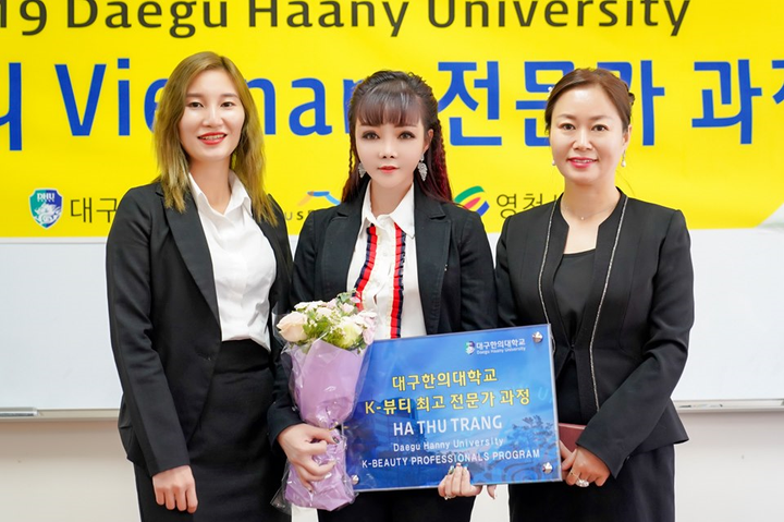 Hoa hậu Hà Thu Trang được một trường đại học ở Hàn Quốc mời giảng dạy - 3