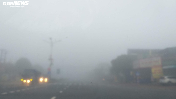 Hà Tĩnh chìm trong sương mù dày đặc - 7
