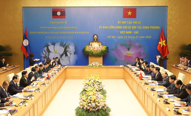 Thủ tướng Nguyễn Xuân Phúc đón Thủ tướng Lào sang thăm Việt Nam - 4