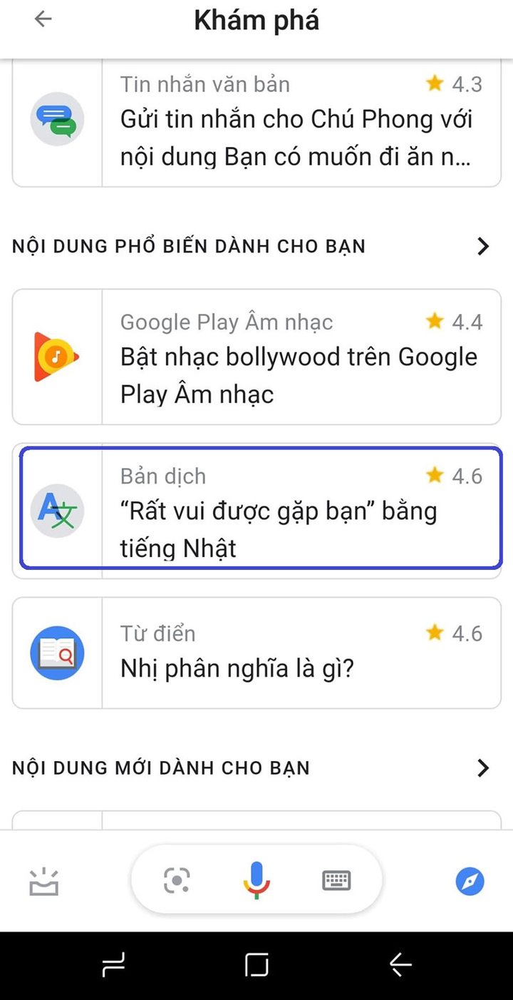 Làm sao để kích hoạt chế độ dịch nhanh bằng giọng nói trên Google Assistant? - 2