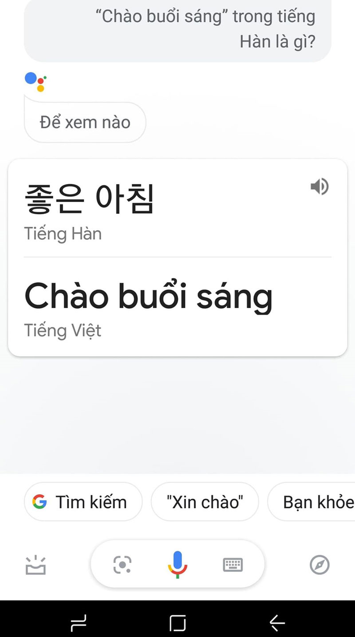 Làm sao để kích hoạt chế độ dịch nhanh bằng giọng nói trên Google Assistant? - 4