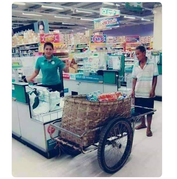 Nói không với túi nilon, người Thái sáng tạo muôn kiểu đựng hàng - 6