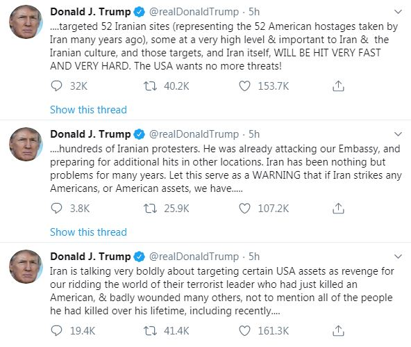 Mỹ tấn công các mục tiêu Iran có thể tạo thành tội ác chiến tranh - 1