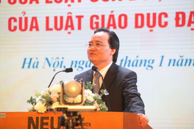 Bộ trưởng Phùng Xuân Nhạ: Cơ quan chủ quản không can thiệp sâu vào các trường đại học - 1