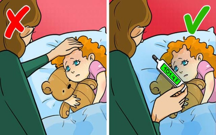 8 sai lầm trong chăm sóc con nhỏ cha mẹ cần lưu ý - 1