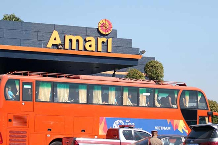 Đổ bộ xuống Buriram, U23 Việt Nam nghỉ tại khách sạn thế nào? - 1