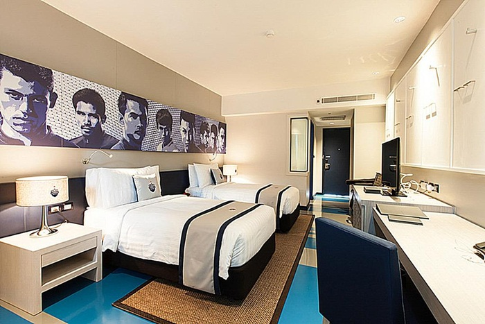 Đổ bộ xuống Buriram, U23 Việt Nam nghỉ tại khách sạn thế nào? - 5