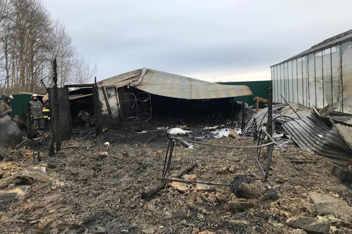 Video: Hiện trường vụ hỏa hoạn khiến 8 người chết ở ngoại ô Matxcơva - 6