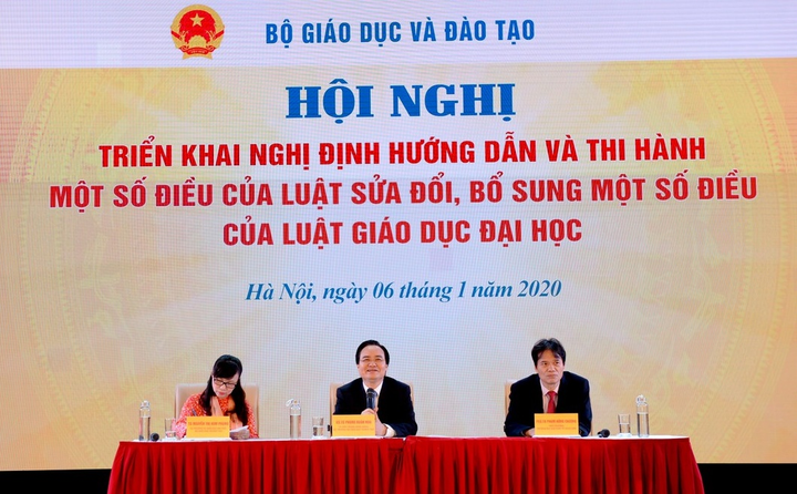 Các trường đại học có 6 tháng để kiện toàn Hội đồng trường - 2