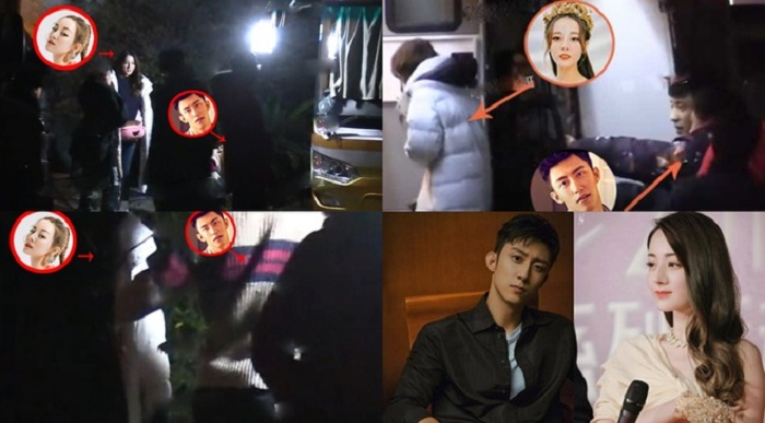 Địch Lệ Nhiệt Ba lộ ảnh qua đêm tại nhà Hoàng Cảnh Du? - 1