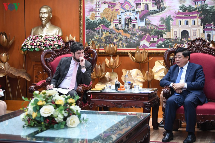Tổng Giám đốc VOV tiếp Trưởng Đại diện UNESCO tại Việt Nam - 1