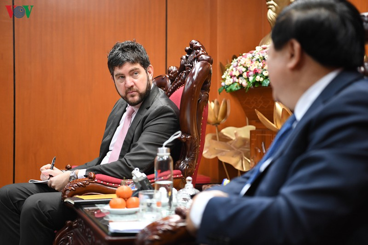 Tổng Giám đốc VOV tiếp Trưởng Đại diện UNESCO tại Việt Nam - 4