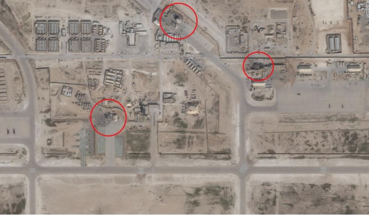 Ảnh vệ tinh mô tả thiệt hại căn cứ Mỹ tại Iraq sau loạt tên lửa của Iran - 2