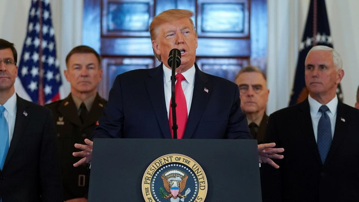 Tổng thống Trump: Không có người Mỹ thương vong trong các vụ tấn công của Iran - 1