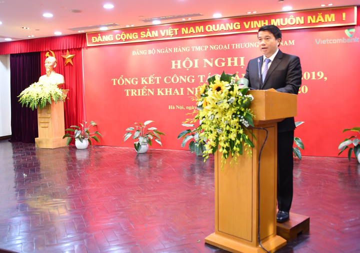 Đảng bộ Vietcombank tổ chức hội nghị tổng kết công tác Đảng năm 2019 - 3