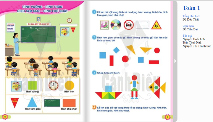 Bộ sách giáo khoa mới đầu tiên được công khai trên mạng - 2