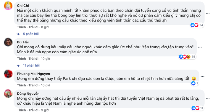 Bay lên trời, bay ra ngoài: 'Làm ơn đừng hát lời phản cảm và chỉ đạo cầu thủ từ khán đài' - 1